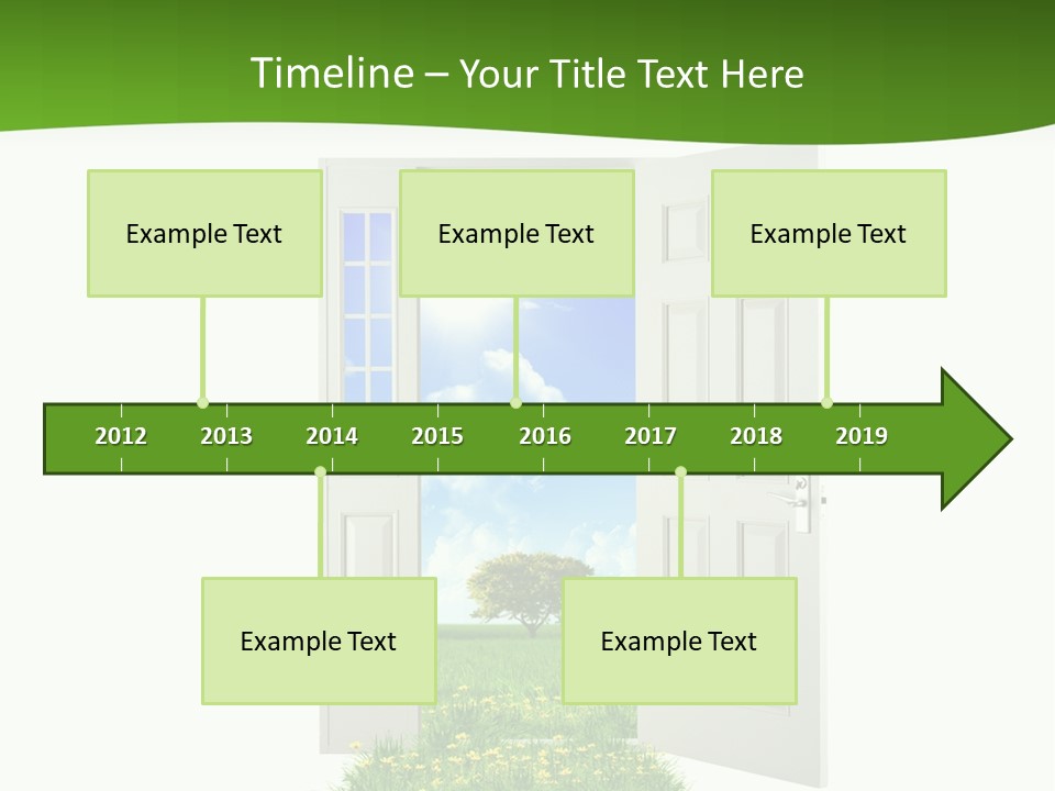 Cultivate Sky Food PowerPoint Template