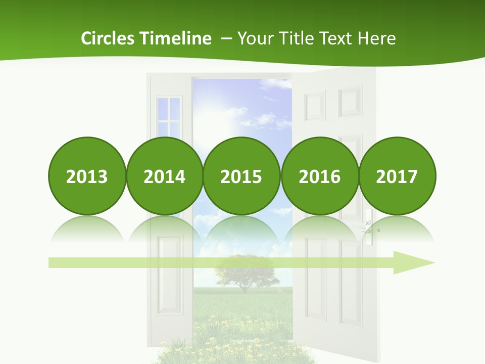 Cultivate Sky Food PowerPoint Template