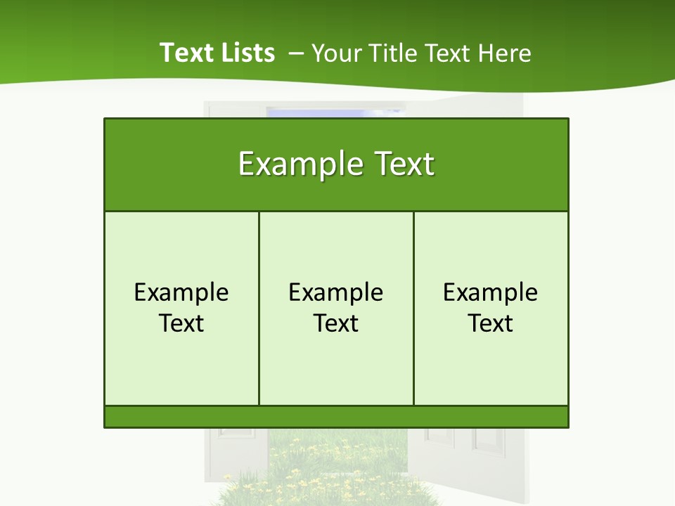 Cultivate Sky Food PowerPoint Template
