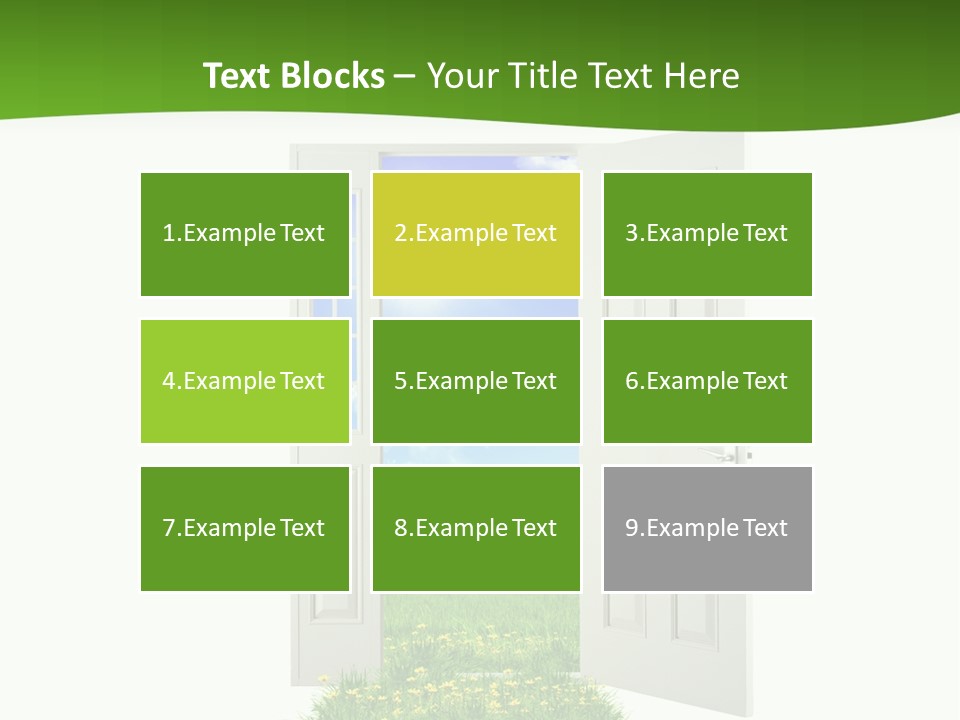 Cultivate Sky Food PowerPoint Template