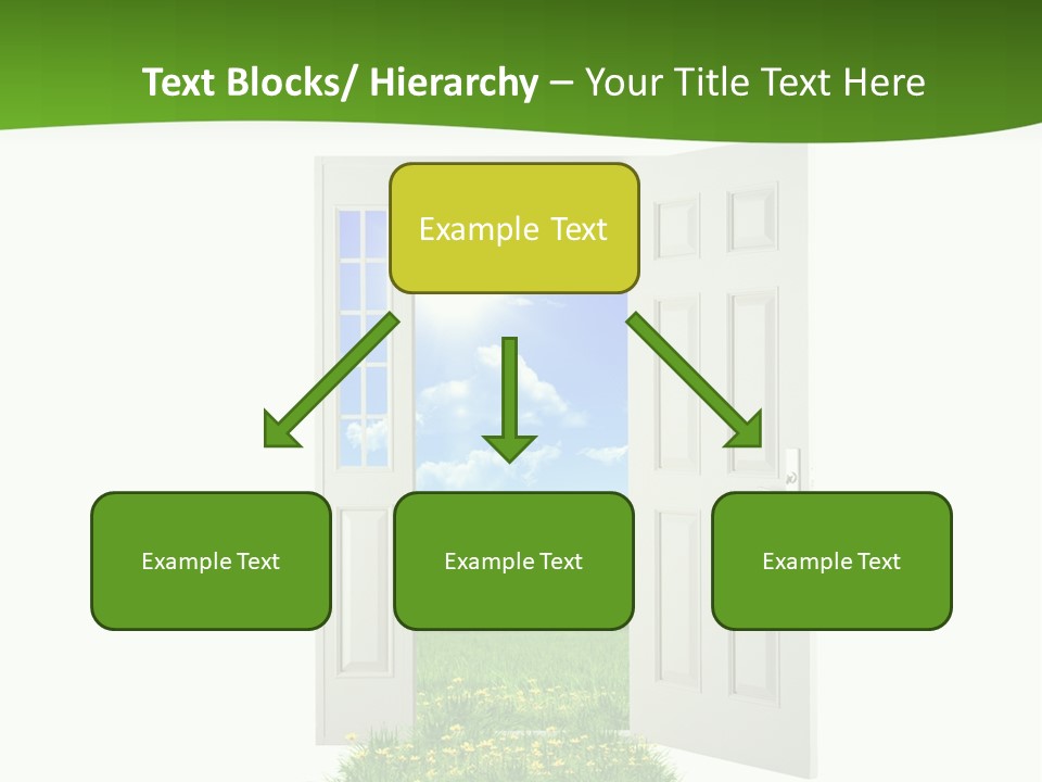 Cultivate Sky Food PowerPoint Template