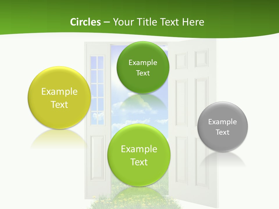 Cultivate Sky Food PowerPoint Template