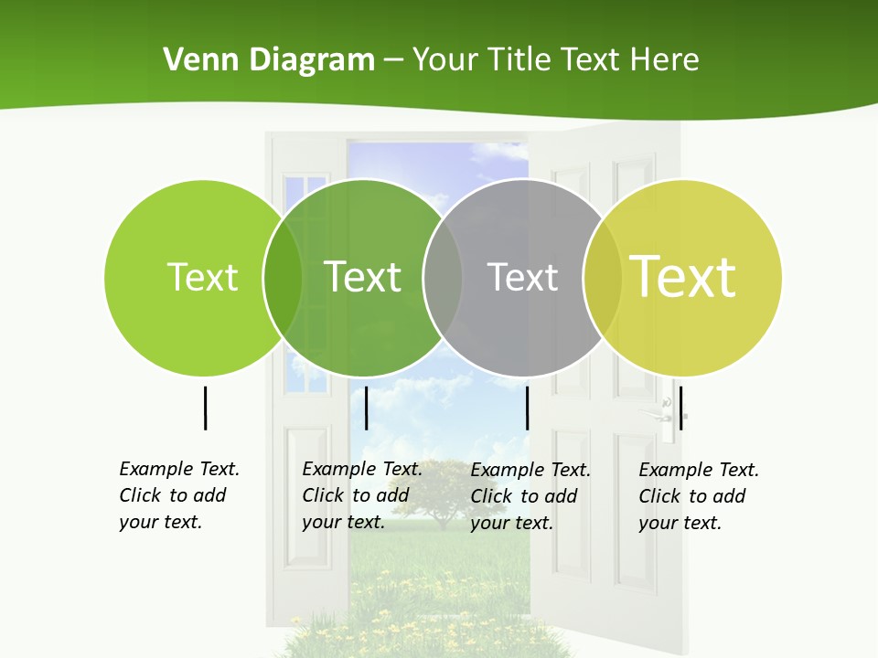 Cultivate Sky Food PowerPoint Template