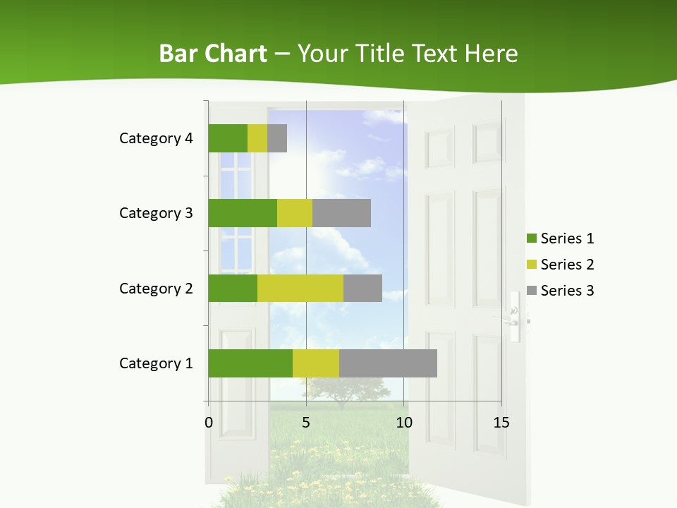 Cultivate Sky Food PowerPoint Template