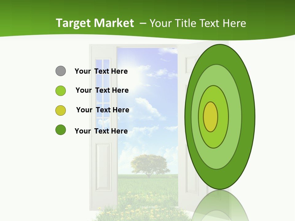 Cultivate Sky Food PowerPoint Template