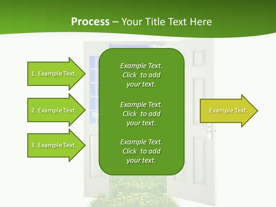 Cultivate Sky Food PowerPoint Template