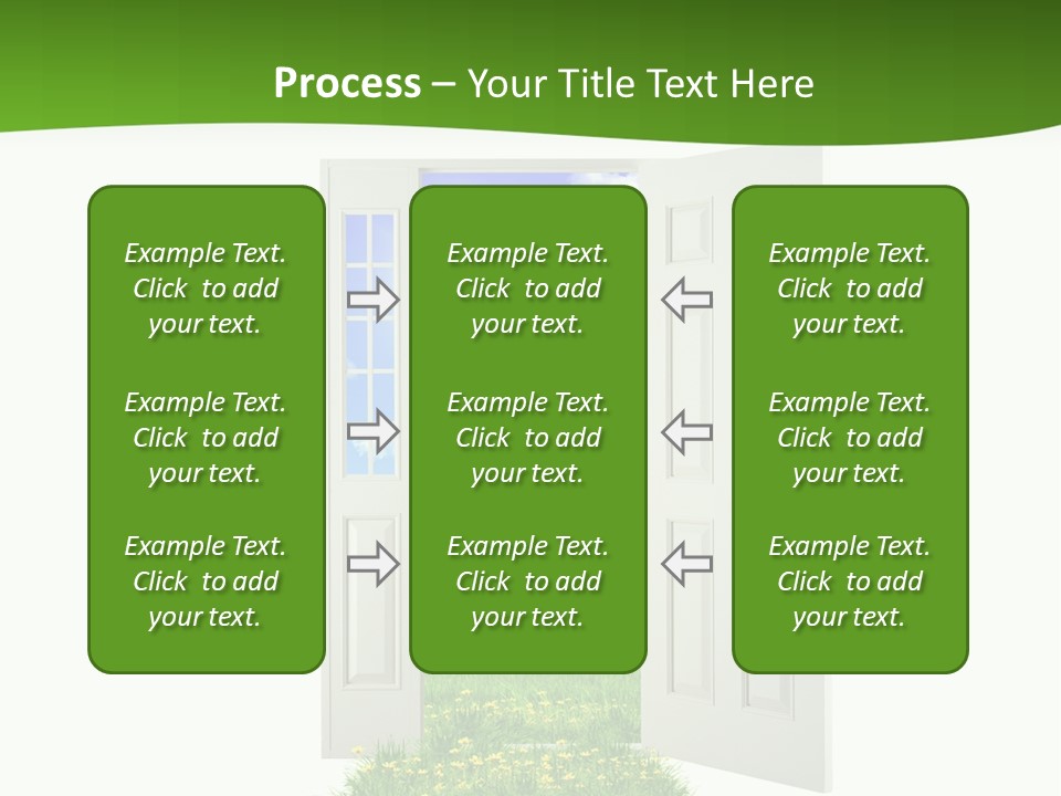 Cultivate Sky Food PowerPoint Template