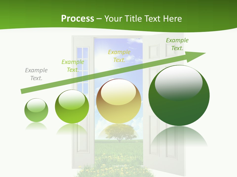 Cultivate Sky Food PowerPoint Template