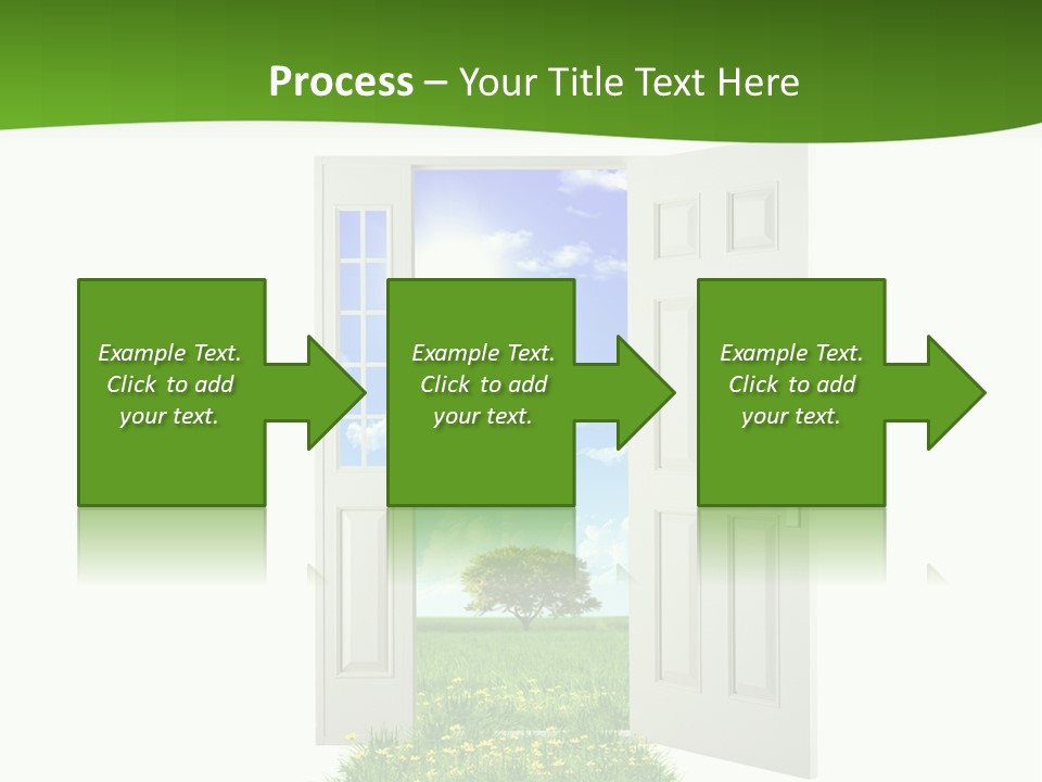 Cultivate Sky Food PowerPoint Template