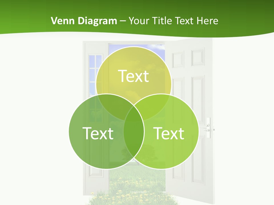 Cultivate Sky Food PowerPoint Template