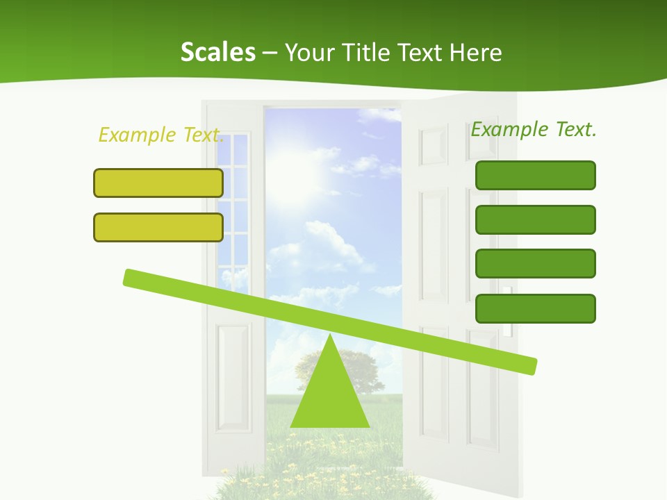 Cultivate Sky Food PowerPoint Template