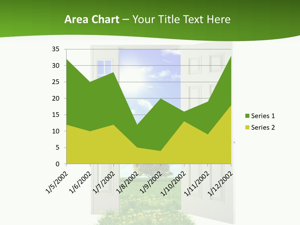 Cultivate Sky Food PowerPoint Template