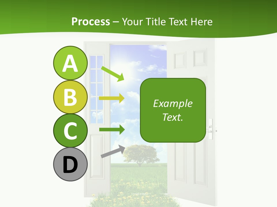 Cultivate Sky Food PowerPoint Template