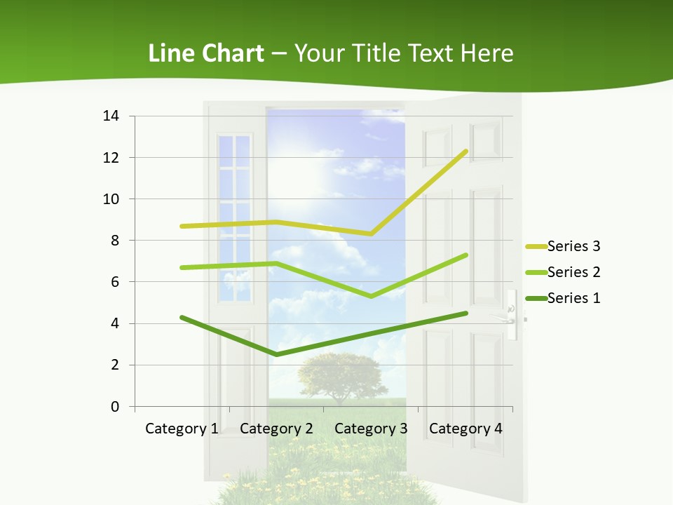 Cultivate Sky Food PowerPoint Template