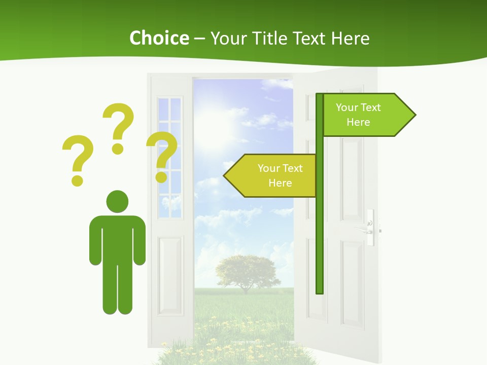 Cultivate Sky Food PowerPoint Template