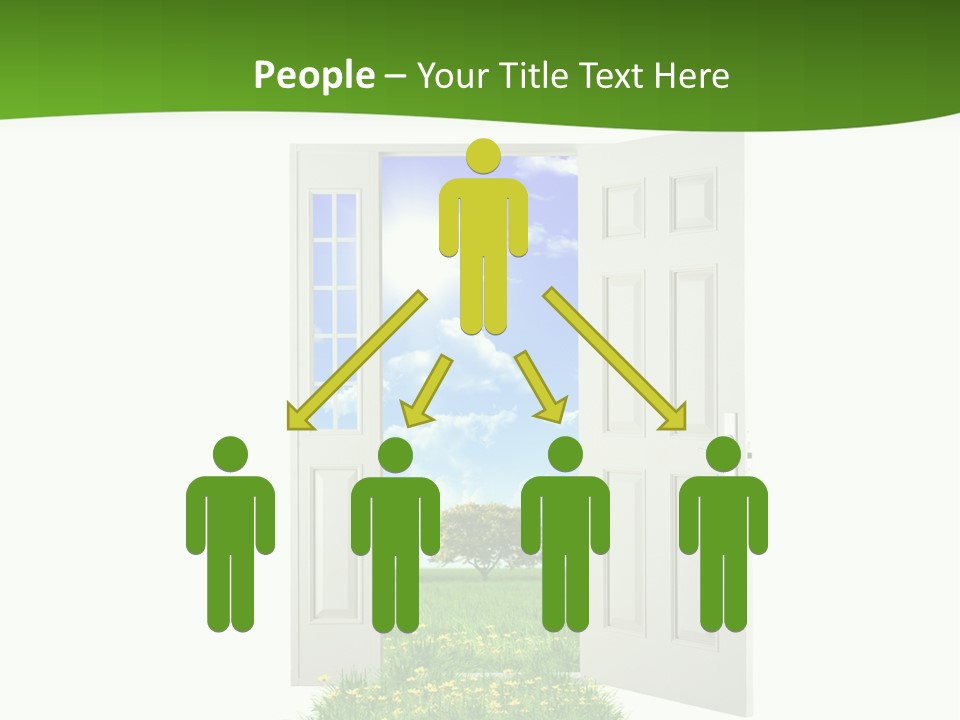 Cultivate Sky Food PowerPoint Template