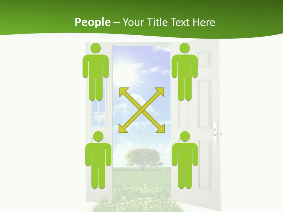 Cultivate Sky Food PowerPoint Template