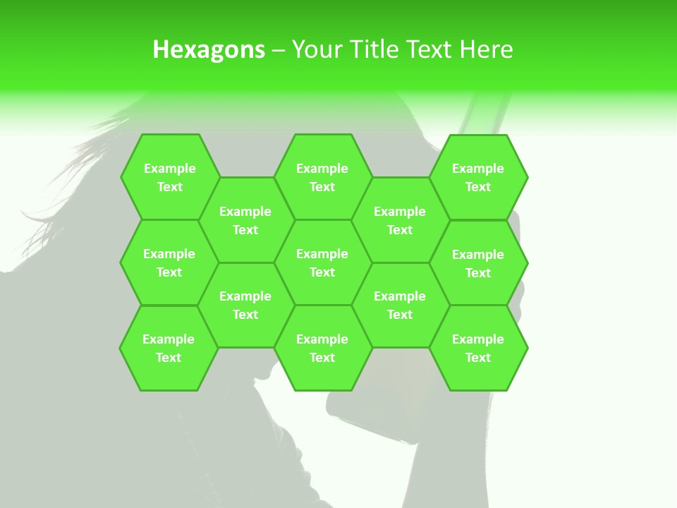 Refreshment Bottle Face PowerPoint Template