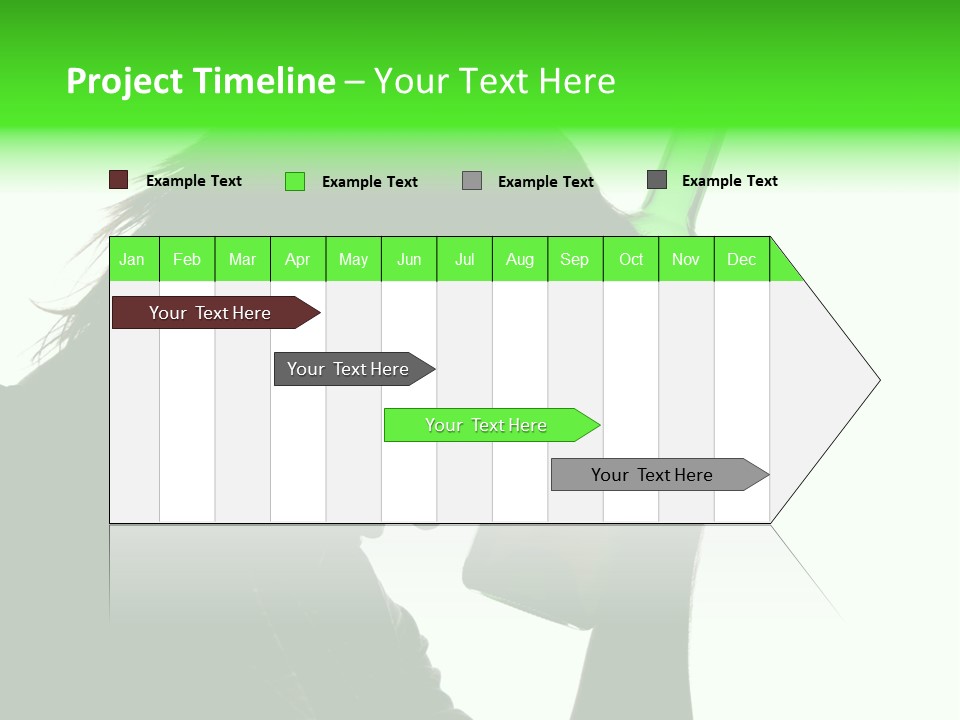 Refreshment Bottle Face PowerPoint Template