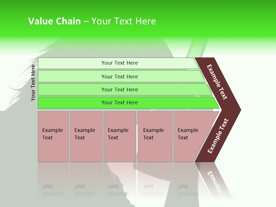 Refreshment Bottle Face PowerPoint Template