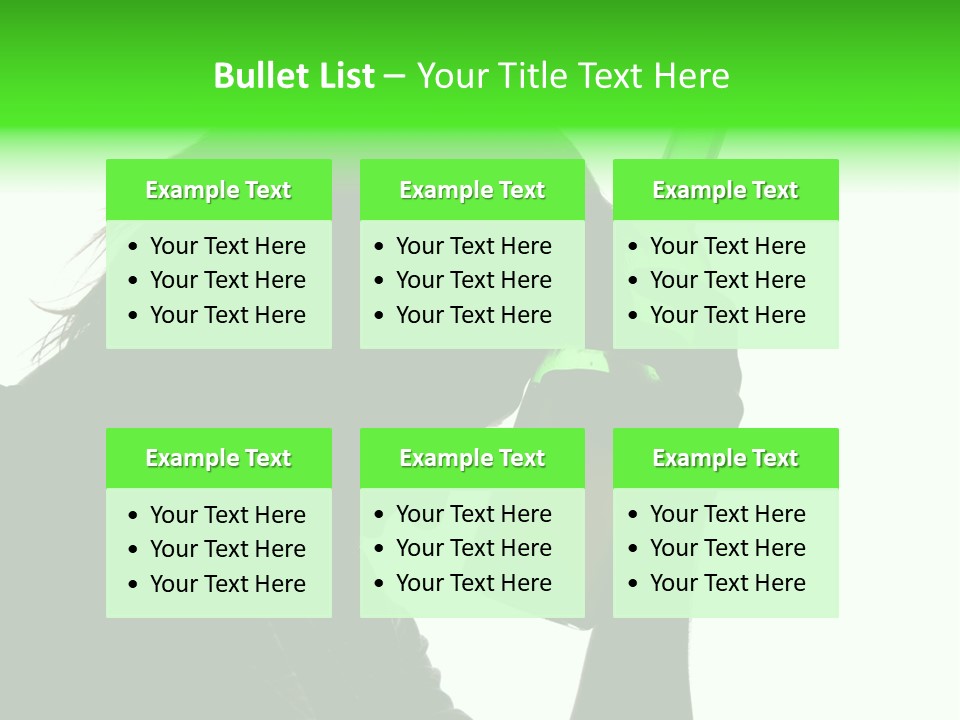 Refreshment Bottle Face PowerPoint Template