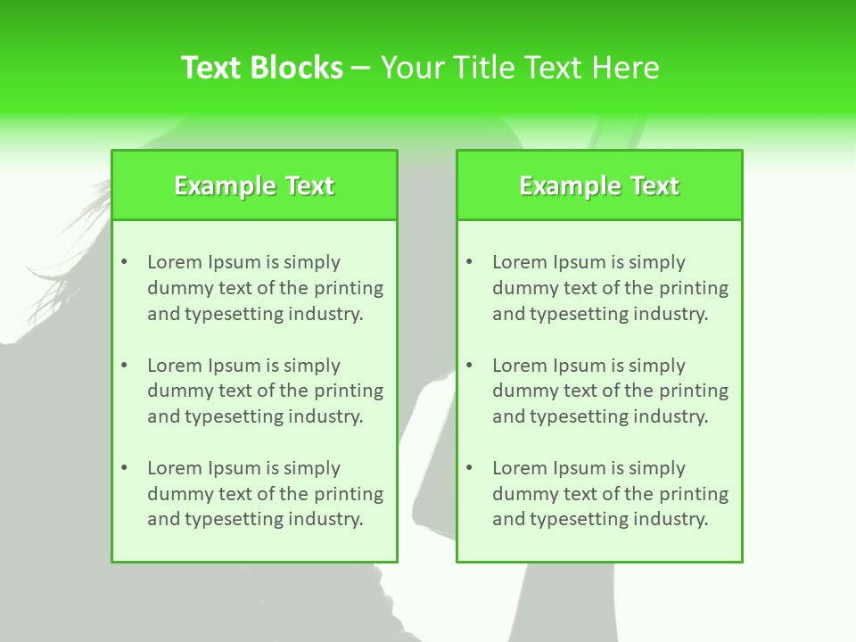 Refreshment Bottle Face PowerPoint Template