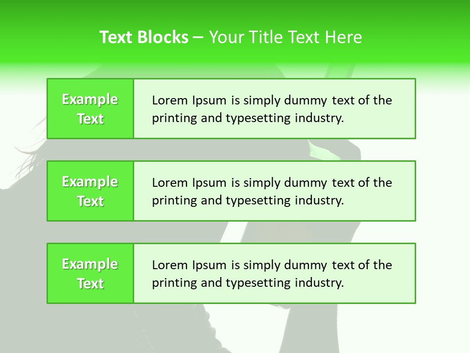 Refreshment Bottle Face PowerPoint Template