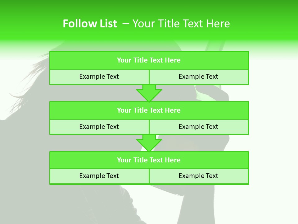 Refreshment Bottle Face PowerPoint Template