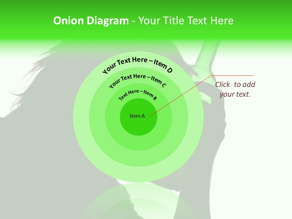 Refreshment Bottle Face PowerPoint Template