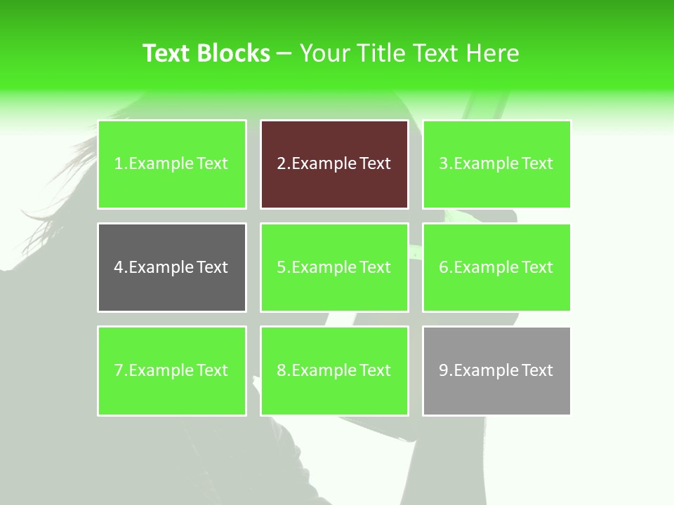 Refreshment Bottle Face PowerPoint Template