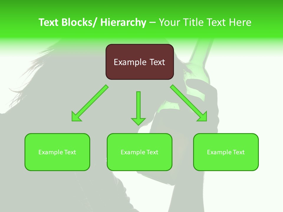 Refreshment Bottle Face PowerPoint Template