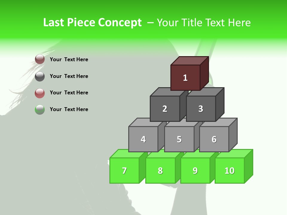 Refreshment Bottle Face PowerPoint Template