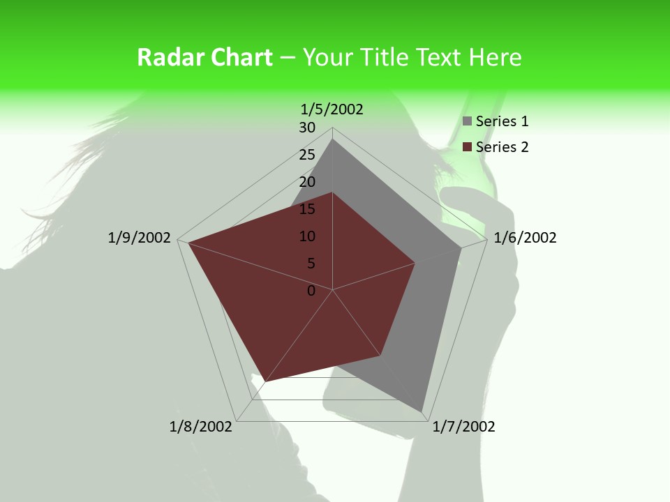 Refreshment Bottle Face PowerPoint Template
