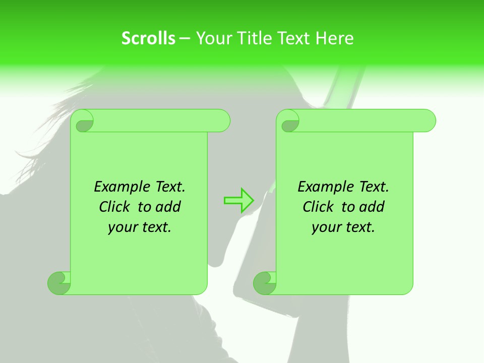 Refreshment Bottle Face PowerPoint Template