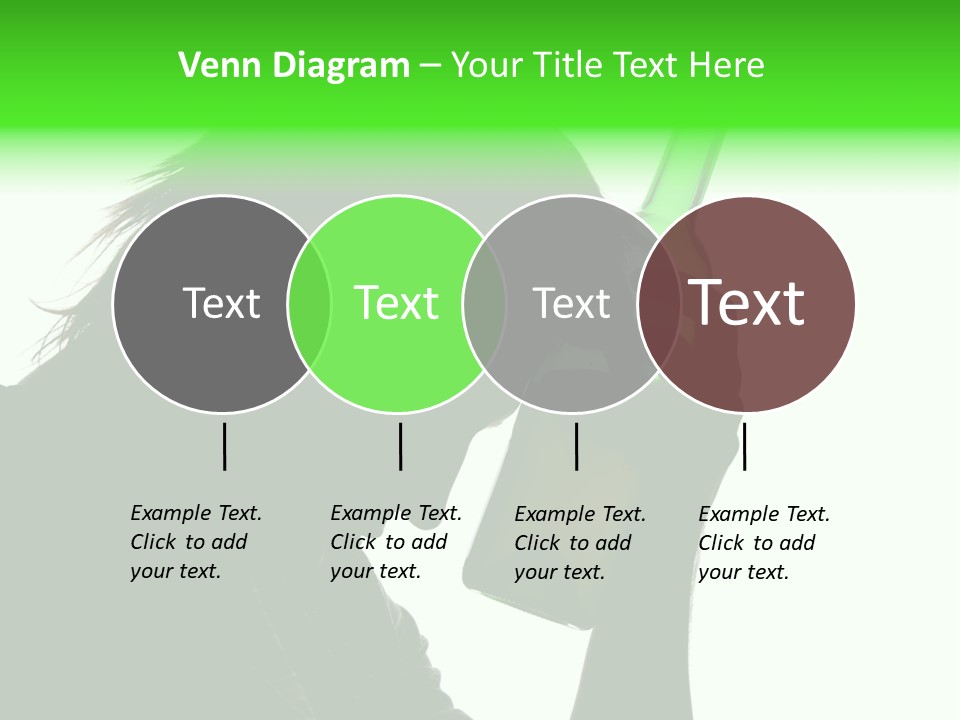 Refreshment Bottle Face PowerPoint Template