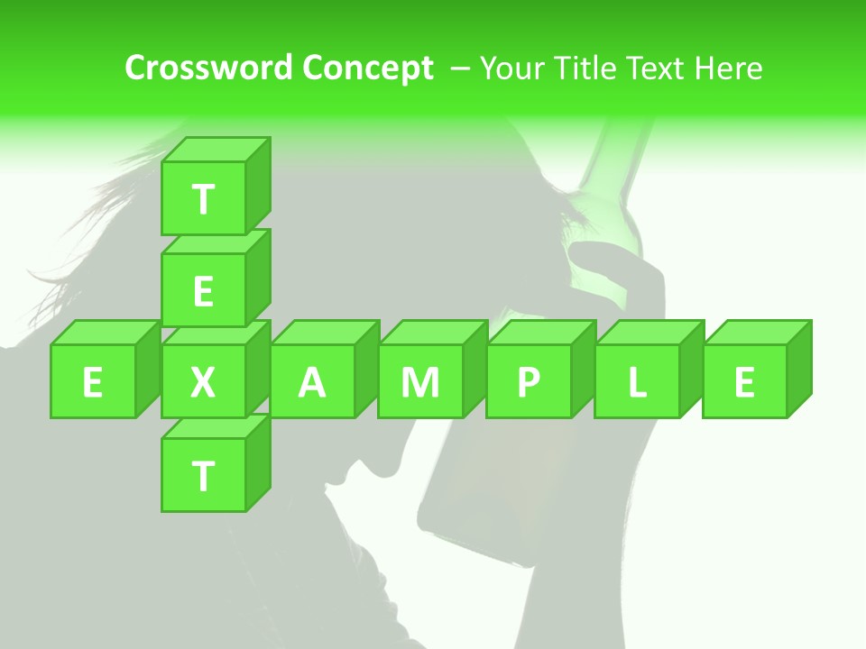 Refreshment Bottle Face PowerPoint Template