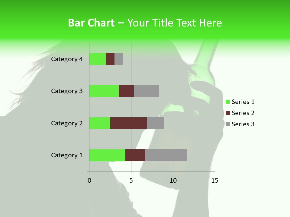 Refreshment Bottle Face PowerPoint Template