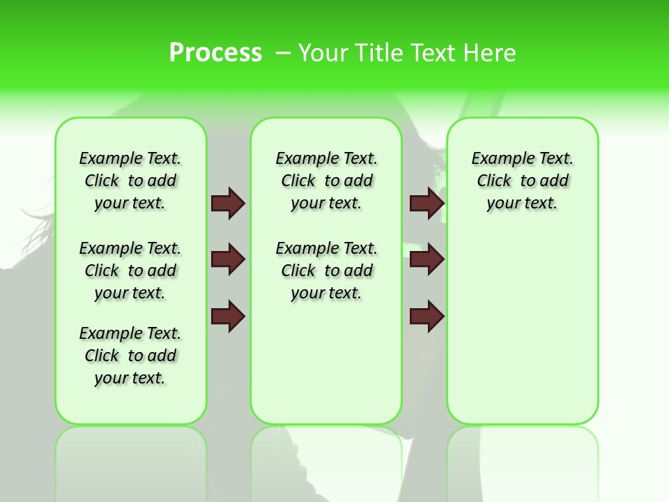 Refreshment Bottle Face PowerPoint Template