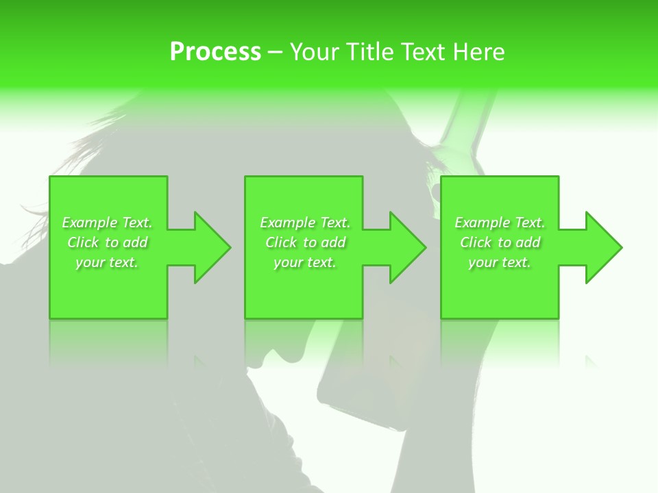 Refreshment Bottle Face PowerPoint Template