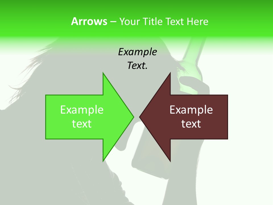 Refreshment Bottle Face PowerPoint Template