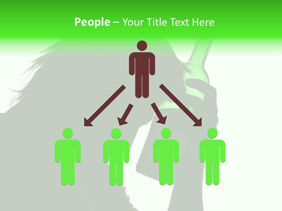 Refreshment Bottle Face PowerPoint Template