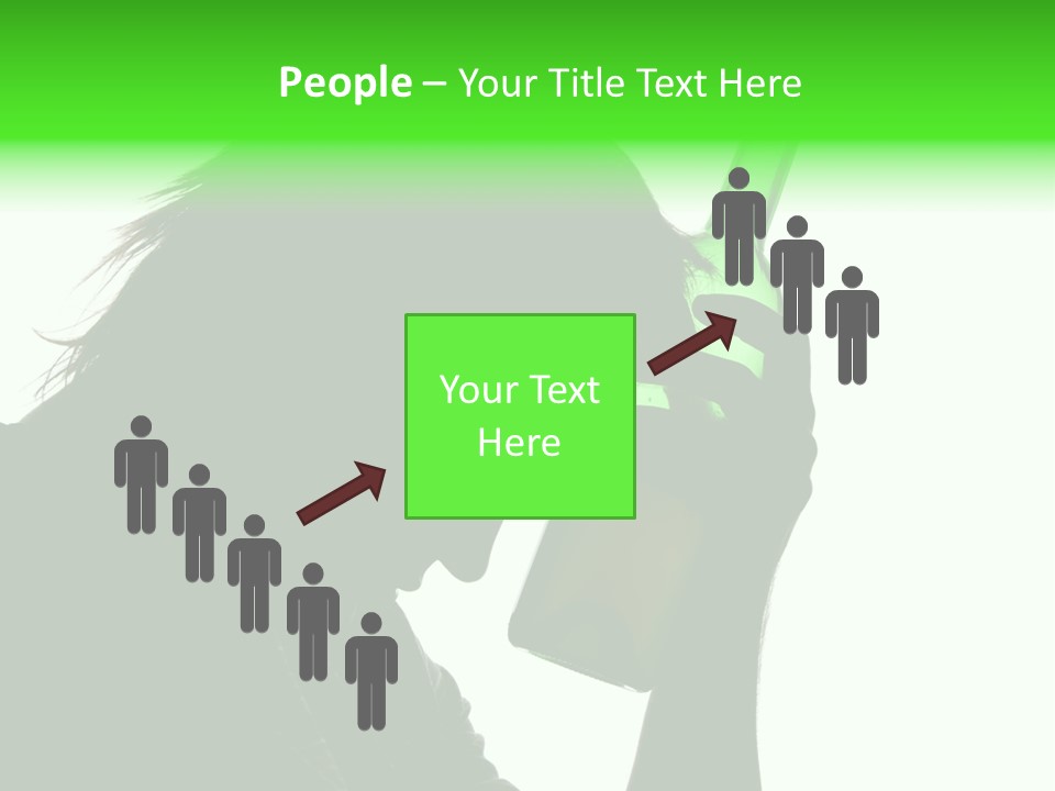 Refreshment Bottle Face PowerPoint Template