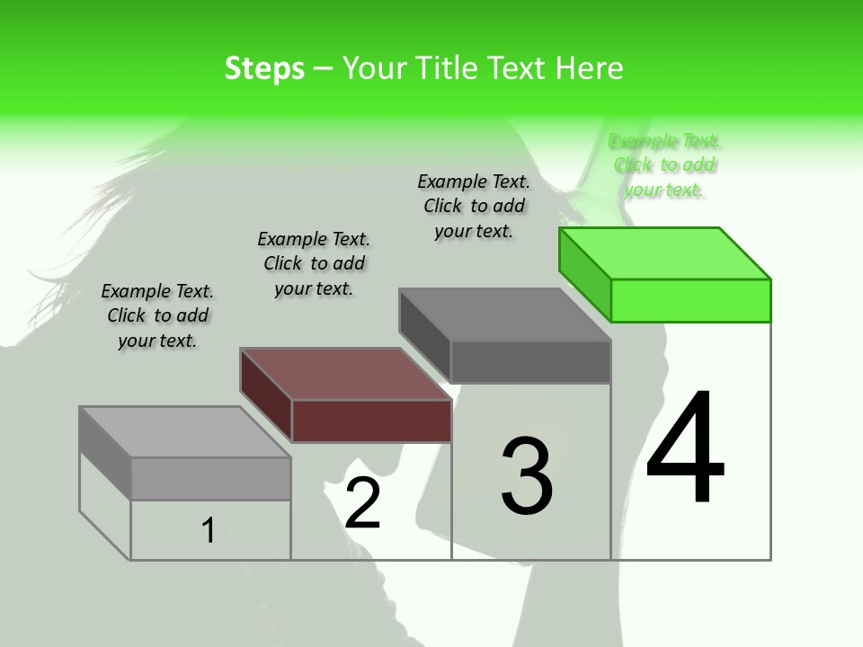 Refreshment Bottle Face PowerPoint Template