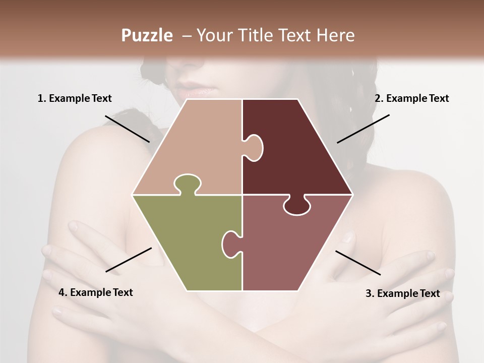 Fashion European Model PowerPoint Template