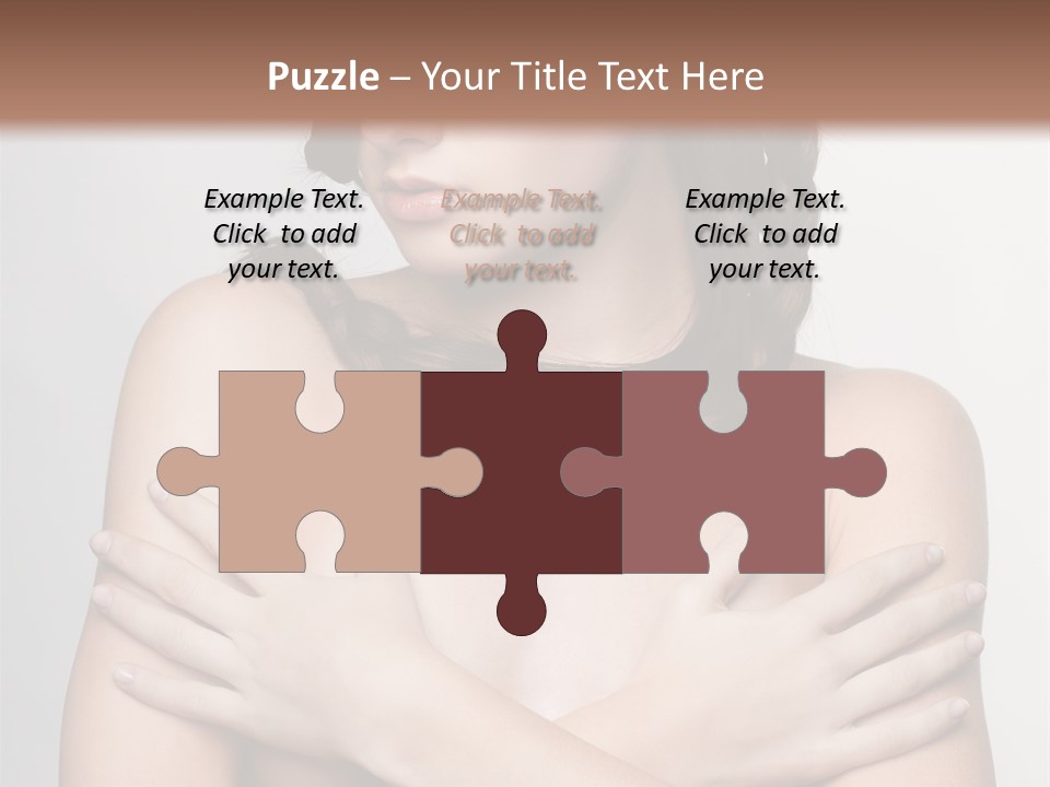 Fashion European Model PowerPoint Template