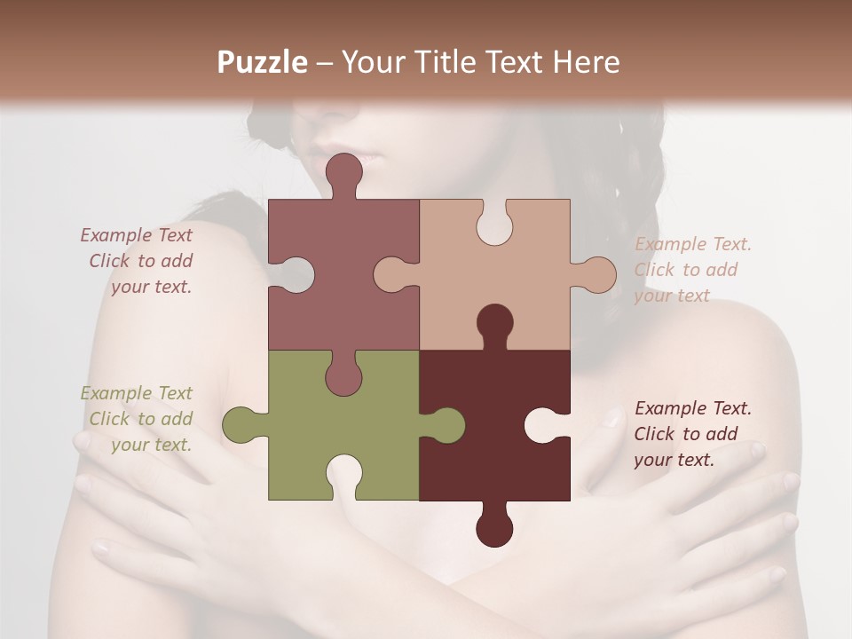 Fashion European Model PowerPoint Template