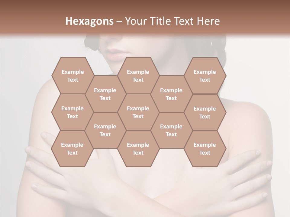 Fashion European Model PowerPoint Template