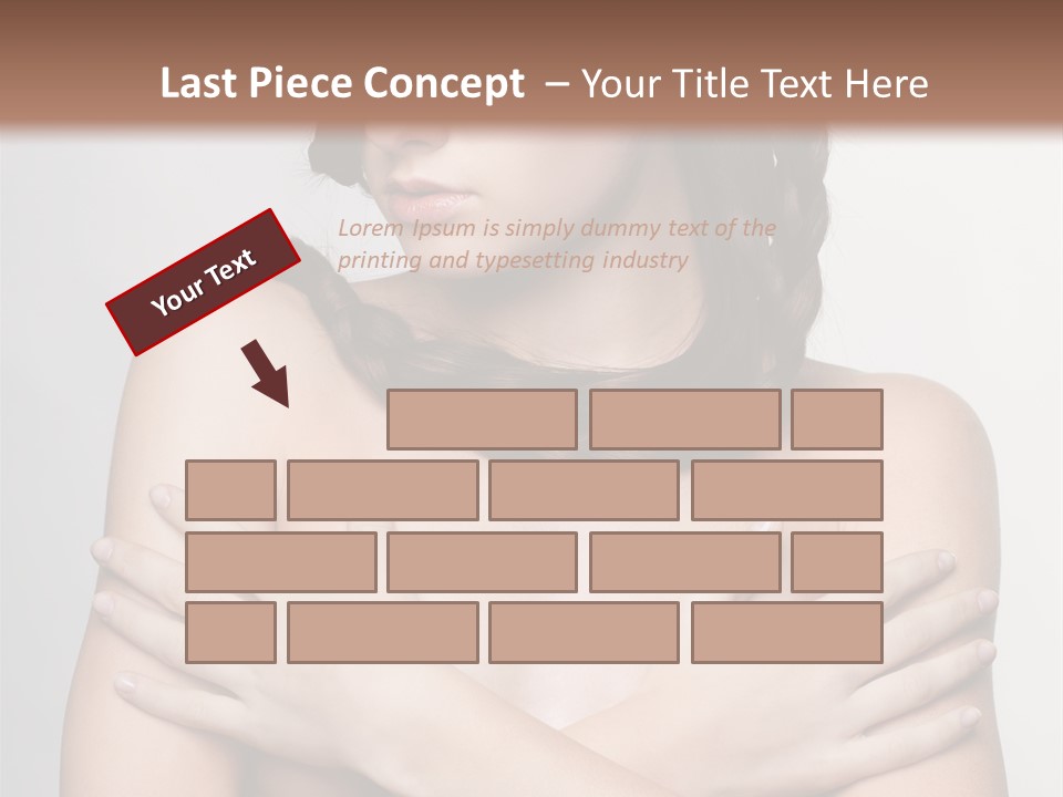 Fashion European Model PowerPoint Template