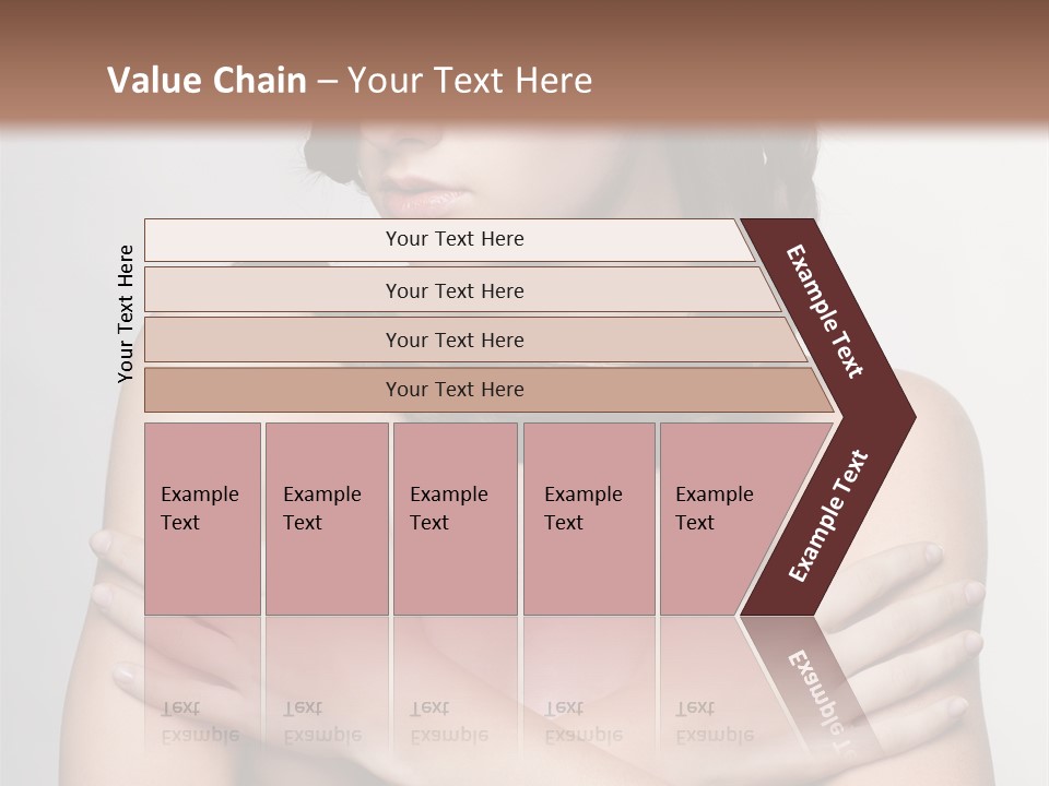 Fashion European Model PowerPoint Template