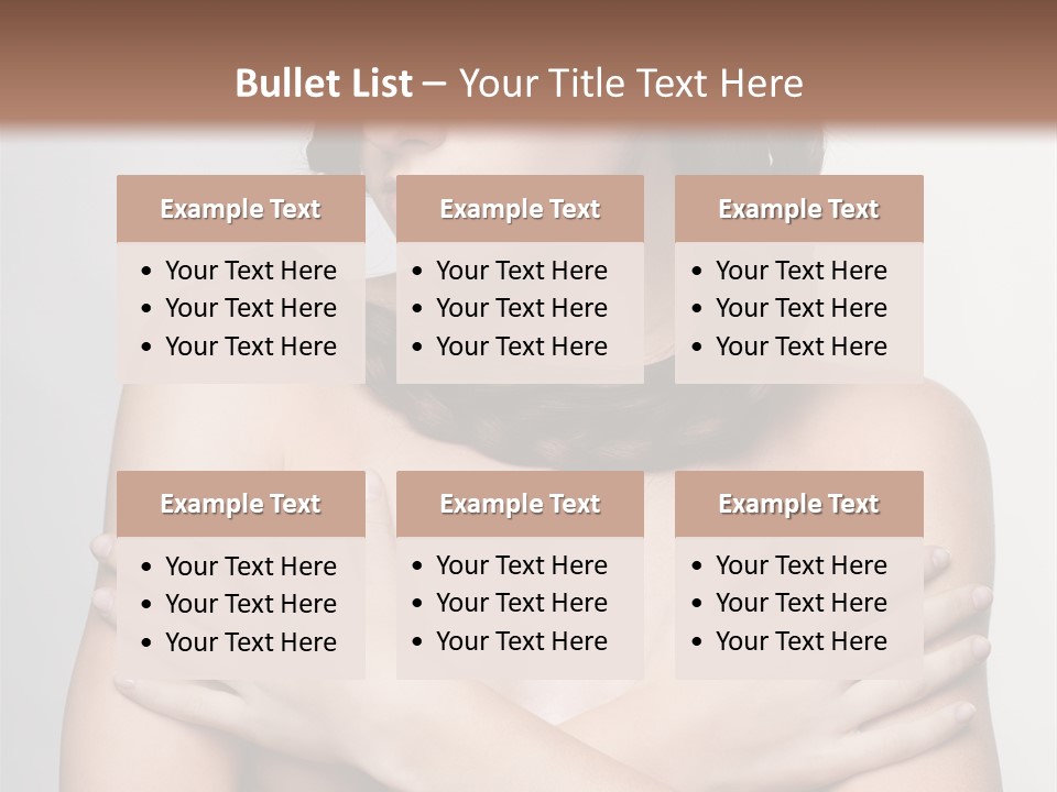 Fashion European Model PowerPoint Template